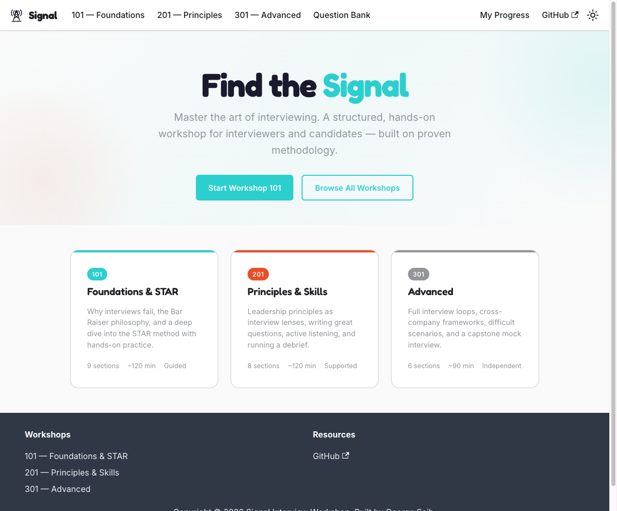 Signal screenshot